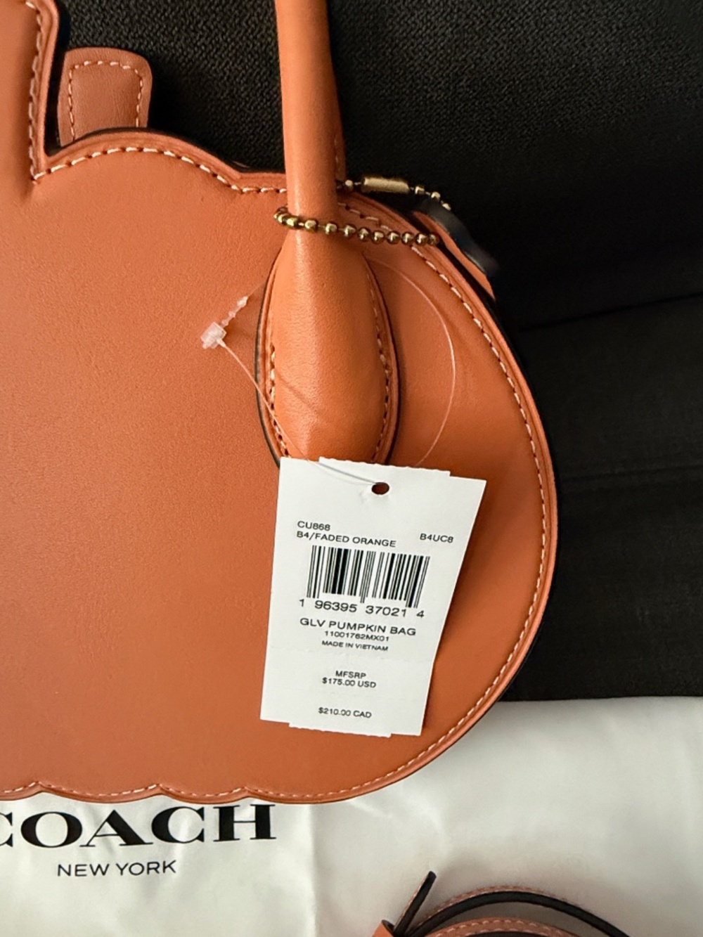 Coach Pumpkin Bag - Picture 8 of 12